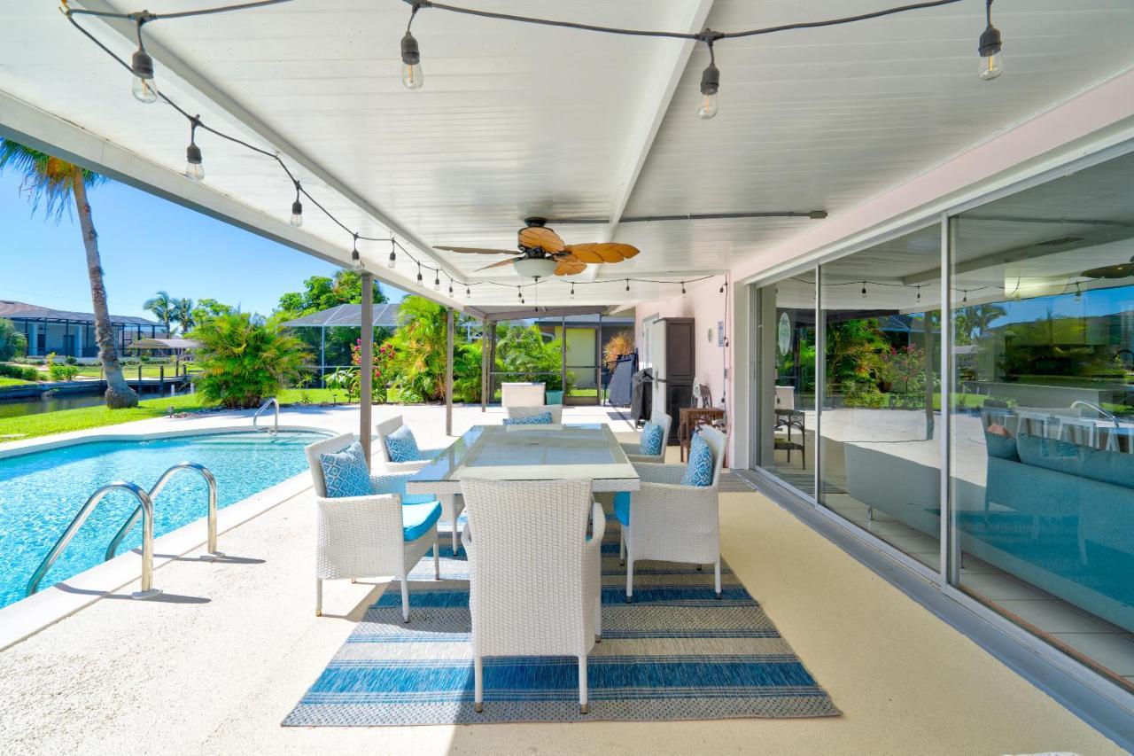 Cozy 60'S Home, City & Canal Located Cape Coral Exterior foto