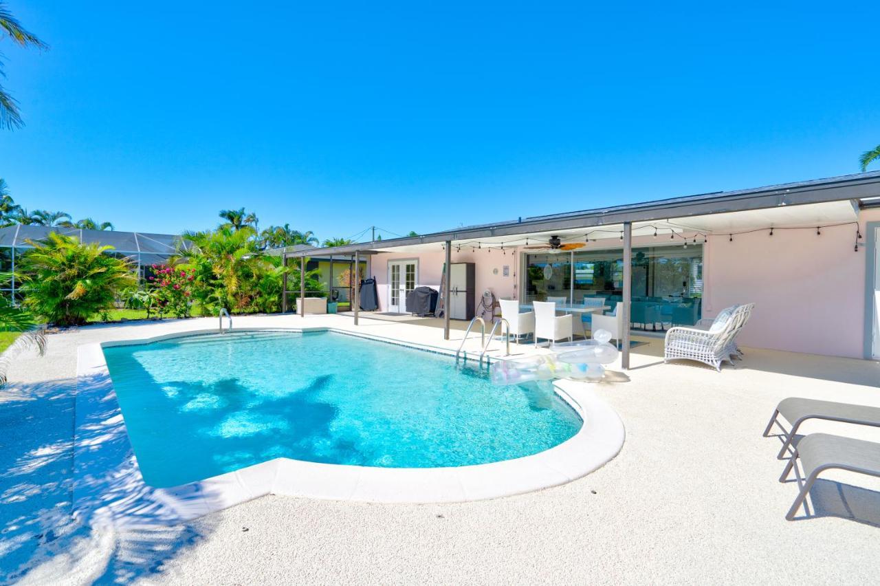 Cozy 60'S Home, City & Canal Located Cape Coral Exterior foto