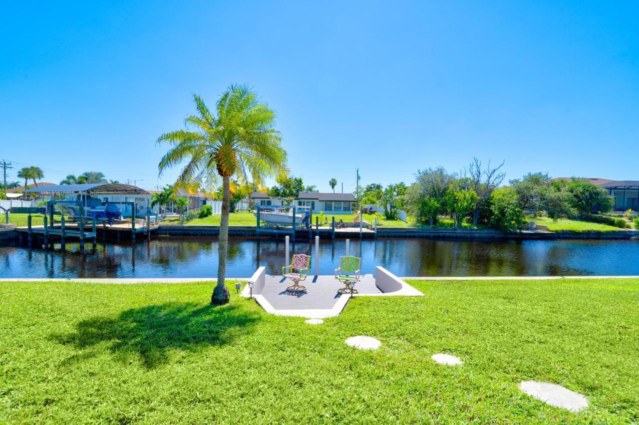 Cozy 60'S Home, City & Canal Located Cape Coral Exterior foto